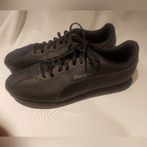 Men's Puma Turin Black Shoes 12
